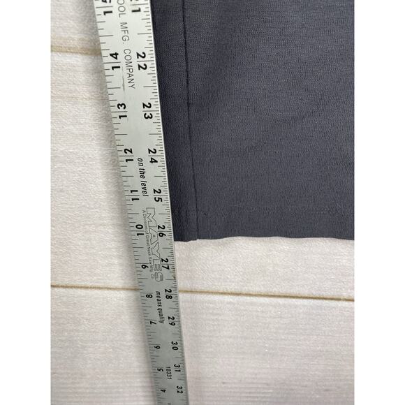 Eileen Fisher Pants Womens L Gray Viscose Knit Pull On Ankle Cropped Legging - Picture 5 of 8